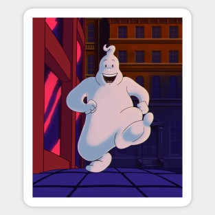 The Real Ghostbusters Mooglie Street Sticker